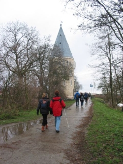 Bald sind wir an der Flörsheimer Warte