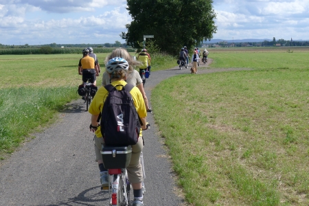 28.08.11 Unsere Tandems unterwegs