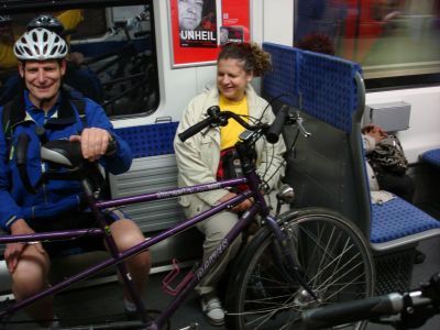 Mit den Tandems in der S-Bahn