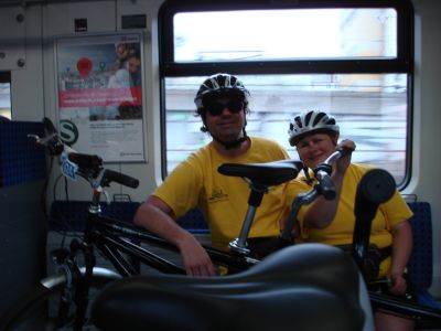 Mit den Tandems in der S-Bahn