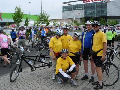 Unsere Gruppe kurz vor dem Start