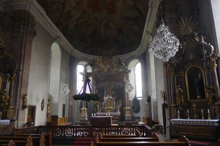 In der Muttergottespfarrkirche, der ältesten Pfarrkirche in Aschaffenburg.