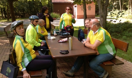 14.09.14: Unsere Gruppe bei einer Pause