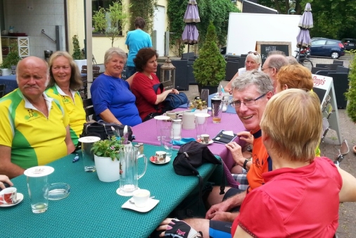 09.08.15: Unsere Gruppe bei der Pause