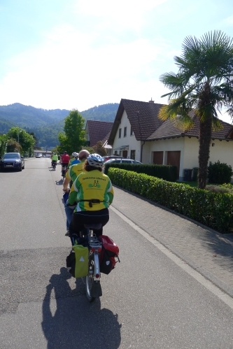 Tandemfahren unter Palmen...bei bestem Wetter!!!