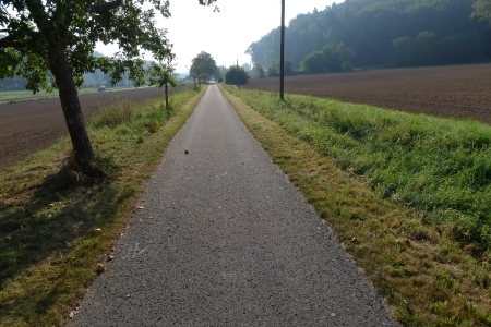 Der Elsavatalradweg.