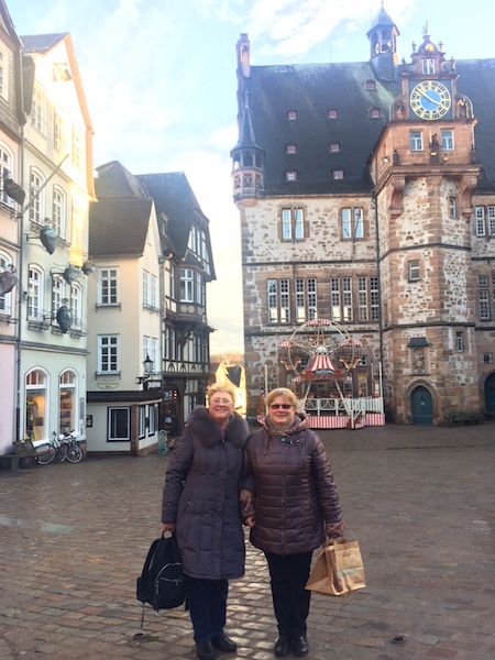 Beim Spaziergang durch die Oberstadt.