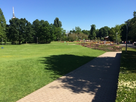 Im Luisenpark: ein herrliches Naturparadies!