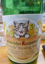 Wein Nr.3: 'Schorsch', ein Sommerracher Katzenkopf.