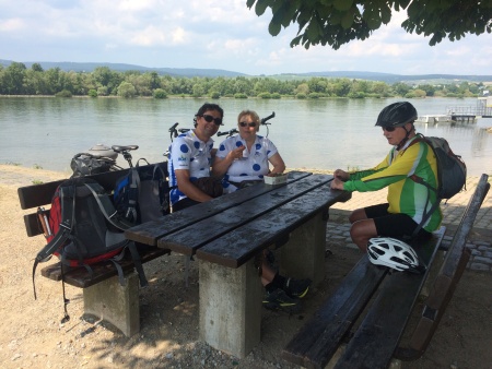 06.06.18 verlaengerte Erdbeer-Pause in Heidesheim.